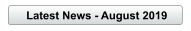 Latest News - August 2019